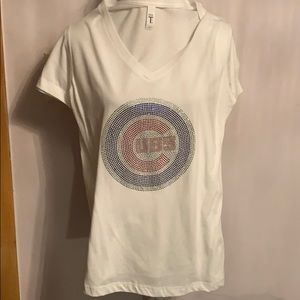 Cubs bling t shirt NEW size XL